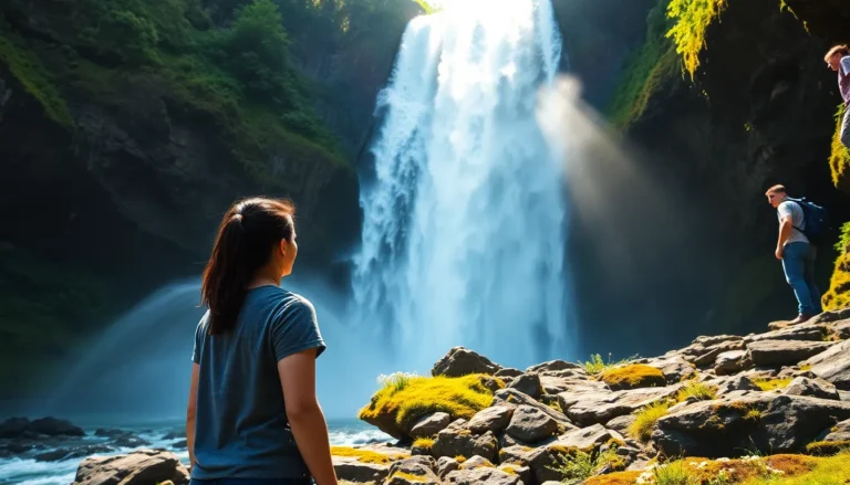 what happens if you fall into follheur waterfall