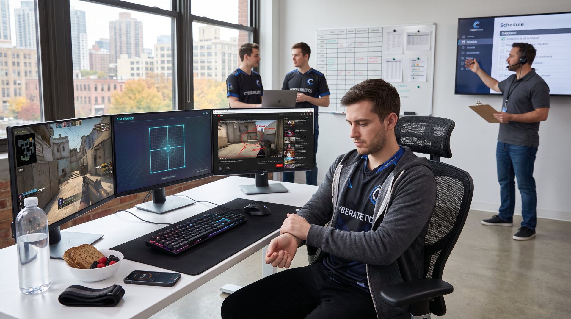 What a Typical Training Day Looks Like for an Esports Player