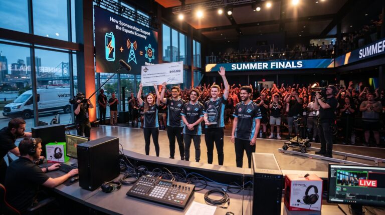 How Sponsorships Support the Esports Economy